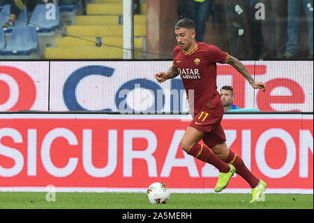 Aleksandar Kolarov (Roma) bei Sampdoria vs AS Rom, Genua, Italien, 20 Okt 2019, Fußball Italienische Fußball Serie A Männer Meisterschaft Stockfoto