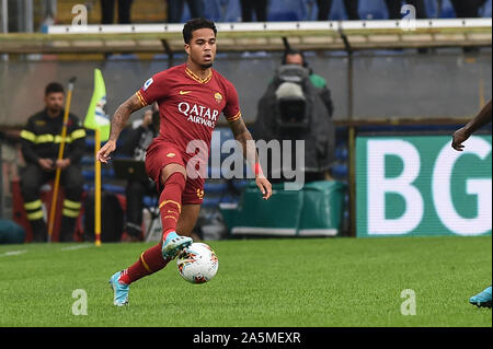 Justin Kluivert (Roma) bei Sampdoria vs AS Rom, Genua, Italien, 20 Okt 2019, Fußball Italienische Fußball Serie A Männer Meisterschaft Stockfoto