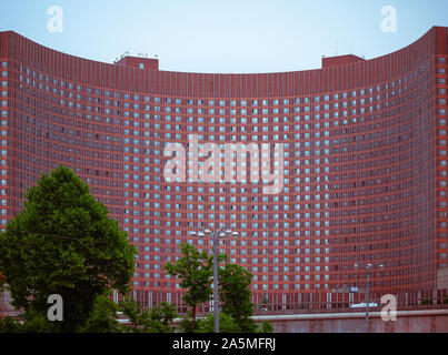 Hotel Cosmos (Space) in Moskau, Russland Stockfoto