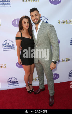 2019 tagsüber Beauty Awards: Britney Spears, Sam Asghari Wo: Los Angeles, Kalifornien, Vereinigte Staaten, wenn: 21 Sep 2019 Credit: FayesVision/WENN.com Stockfoto