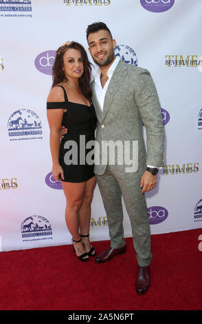 2019 tagsüber Beauty Awards: Britney Spears, Sam Asghari Wo: Los Angeles, Kalifornien, Vereinigte Staaten, wenn: 21 Sep 2019 Credit: FayesVision/WENN.com Stockfoto