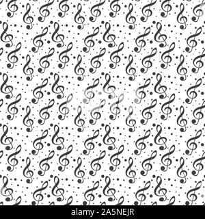 Abstrakte Musik Musterdesign Hintergrund Vektor-Illustration für Ihr design Stock Vektor