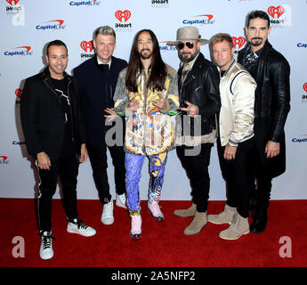 IHeartradio Music Festival Las Vegas bei der T-Mobile Arena bietet: Backstreet Boys, Steve Aoki Wo: Las Vegas, Nevada, United States Wenn: 21 Sep 2019 Credit: Judy Eddy/WENN.com Stockfoto