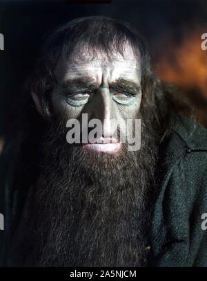 ALEC GUINNESS Farbe Portrait als Fagin OLIVER TWIST Regisseur David Lean 1948 Roman CHARLES DICKENS Foto von Charles Trigg Cineguild/Allgemein Film Distributors (GFD) Stockfoto