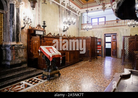 Padova: Museo ebraico: sinagoga Stockfoto