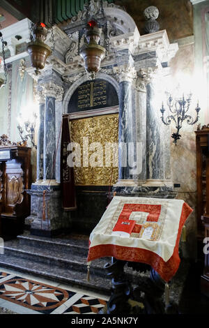 Padova: Museo ebraico: sinagoga Stockfoto