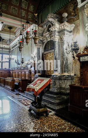 Padova: Museo ebraico: sinagoga Stockfoto