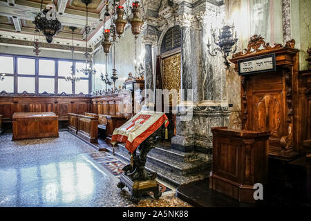 Padova: Museo ebraico: sinagoga Stockfoto