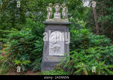 Grab Nicolaas Pieneman an der Nieuwe Ooster Friedhof Amsterdam Die Niederlande 2019 Stockfoto