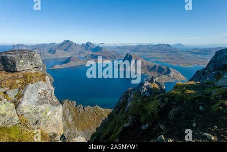 Herbst 2019, Lofoten, Nördliches Norwegen Stockfoto