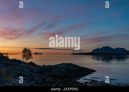 Herbst 2019, Lofoten, Nördliches Norwegen Stockfoto