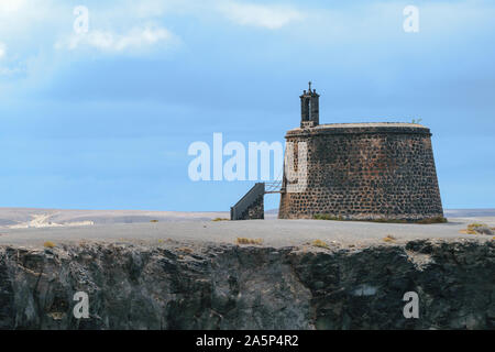 El Castillo o Torre del Aguila, Lanzarote Stockfoto