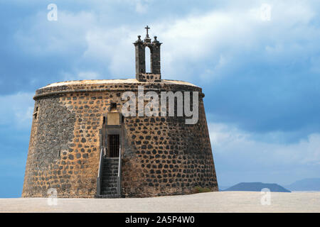 El Castillo o Torre del Aguila, Lanzarote Stockfoto