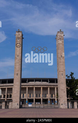 Olympiastadtion in Berlin Stockfoto