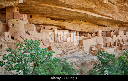 Cliff Palace, Mesa Verde National Park. Stockfoto