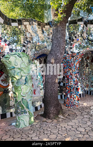 Der Tarot Garten (Il Giardino dei Tarocchi) in der Toskana, Italien