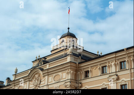 Konstantinovsky Palast (Palast der Kongresse). Strelna. St. Petersburg. Russland. Stockfoto