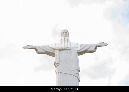 Christus ist reproduziert Größe in Mini Siam, Thailand zu mini. Stockfoto