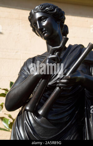 Bronze Statuen, italienischen Terrasse, die Gärten, Osborne House, Cowes, Isle of Wight, Großbritannien Stockfoto