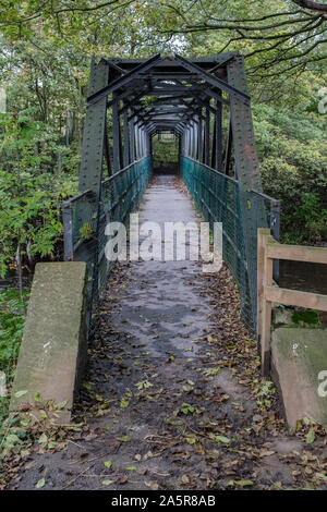 Cromwell Bottom Nature Reserve, Elland, Großbritannien Stockfoto