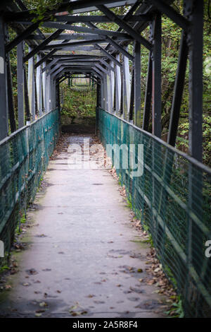 Cromwell Bottom Nature Reserve, Elland, Großbritannien Stockfoto