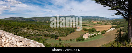 Gorges de la Nesque, Provence, Frankreich. Stockfoto