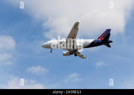 Airbus A319-100, Brussels Airlines Stockfoto