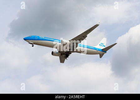 KLM Royal Dutch Airlines, Boeing 737-900 Stockfoto