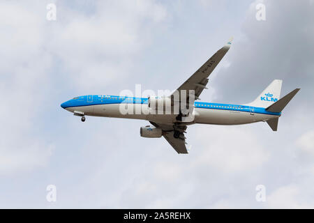 KLM Royal Dutch Airlines, Boeing 737-900 Stockfoto