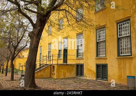 Das Schloss der Guten Hoffnung lokal bekannt als das Schloss oder Kapstadt Burg ist ein beliebtes Ausflugsziel für Menschen in Kapstadt, Südafrika, T Stockfoto