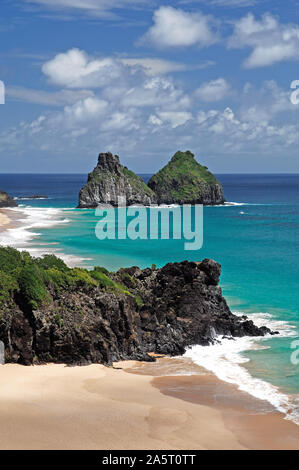 Quixaba Strand, Dois Irmãos, Fernando de Noronha, Pernambuco, Brasilien Stockfoto