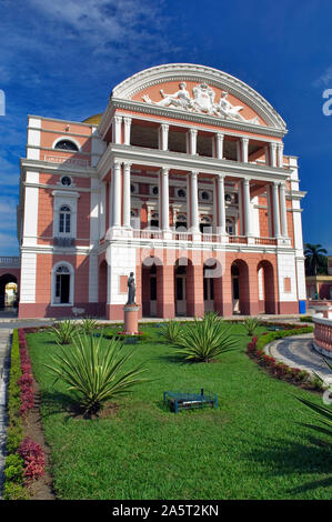 Theater Amazonas, Manaus, Amazonas, Brasilien Stockfoto