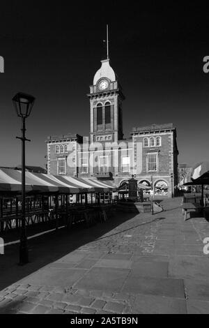 Die Markthalle, Marktplatz, Stadt Chesterfield, Derbyshire, England, UK Stockfoto