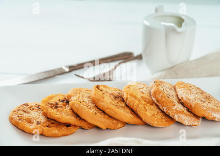 Karotte und Bean Süße Kuchen Stockfoto
