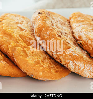 Karotte und Bean Süße Kuchen Stockfoto
