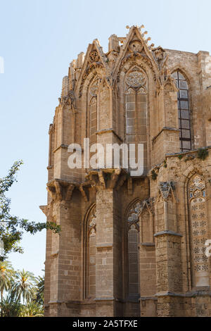 Lala Mustafa Pasa Moschee, Nord Zypern, ehemalige Kathedrale Stockfoto