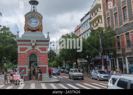 Zentrum von Manaus, der Hauptstadt des größten brasilianischen Bundesstaat Amazonas, Brasilien, Lateinamerika Stockfoto