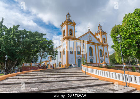 Catedral Metropolitana de Manaus Manaus oder Dom, Zentrum von Manaus, der Hauptstadt des größten brasilianischen Bundesstaat Amazonas, Brasilien, Lateinamerika Stockfoto