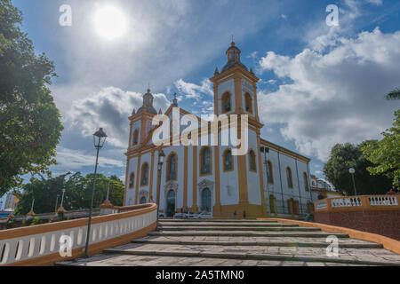 Catedral Metropolitana de Manaus Manaus oder Dom, Zentrum von Manaus, der Hauptstadt des größten brasilianischen Bundesstaat Amazonas, Brasilien, Lateinamerika Stockfoto