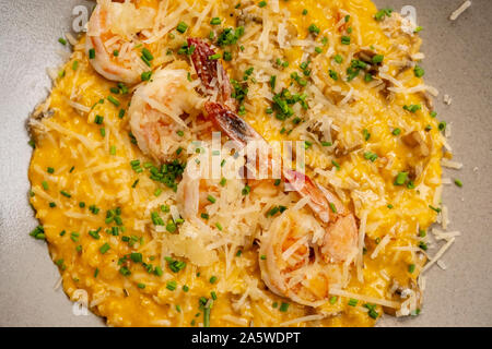 Risotto, in Madre Restaurant, Bogota, Kolumbien Stockfoto