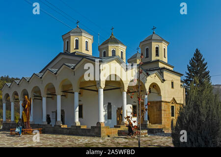 Mittelalterliche Lopushna Kloster des Heiligen Johannes, der Vorläufer der Provinz, Montana, Bulgarien Stockfoto