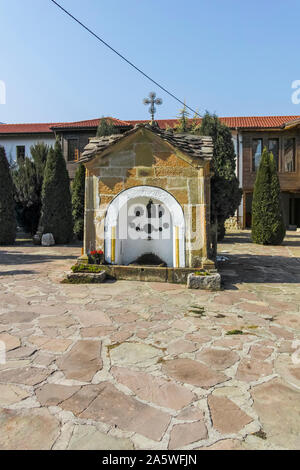 Mittelalterliche Lopushna Kloster des Heiligen Johannes, der Vorläufer der Provinz, Montana, Bulgarien Stockfoto