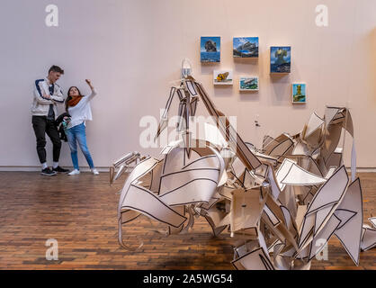 Ausstellung, Museum für Moderne Kunst, Mambo, Museum, Bogota, Kolumbien Stockfoto