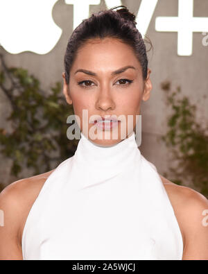 Oktober 21, 2019, Westwood, Kalifornien, USA: Janina Gavankar besucht die Weltpremiere des Apple TV + ''See' (Credit Bild: © Billy Bennight/ZUMA Draht) Stockfoto