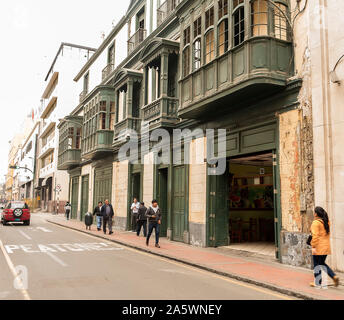 Straße Lima Peru Stockfoto