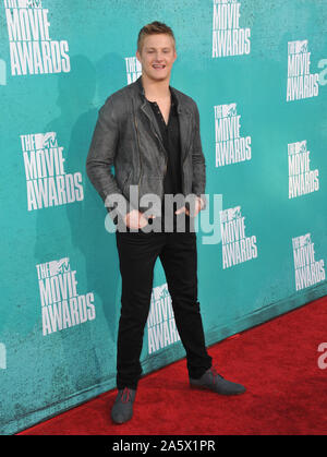 LOS ANGELES, Ca. Juni 03, 2012: Alexander Ludwig an der 2012 MTV Movie Awards in den Universal Studios in Hollywood. © 2012 Paul Smith/Featureflash Stockfoto