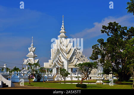 Wat Rong Khun in Chiang Rai Stockfoto