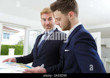 Gewerbe Wohnen Innenarchitektur Dienstleistungen Stockfoto