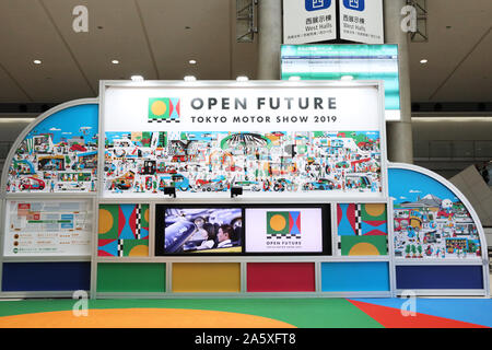 Tokio, Japan. 23 Okt, 2019. Eine allgemeine Ansicht der 46. Tokyo Motor Show 2019 in Tokio, Japan am 23. Oktober 2019. Credit: Naoki Morita/LBA/Alamy leben Nachrichten Stockfoto