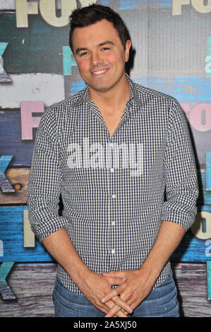 LOS ANGELES, Ca. Juli 23, 2012: Seth MacFarlane im Fox Sommer 2012 All-Star-Party in West Hollywood. © 2012 Paul Smith/Featureflash Stockfoto